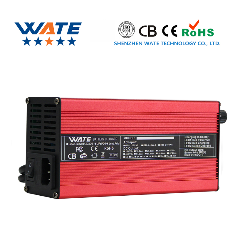 84V 20A Smart Charger - Chargeur intelligent de batterie lithium-ion 58.8V12A,