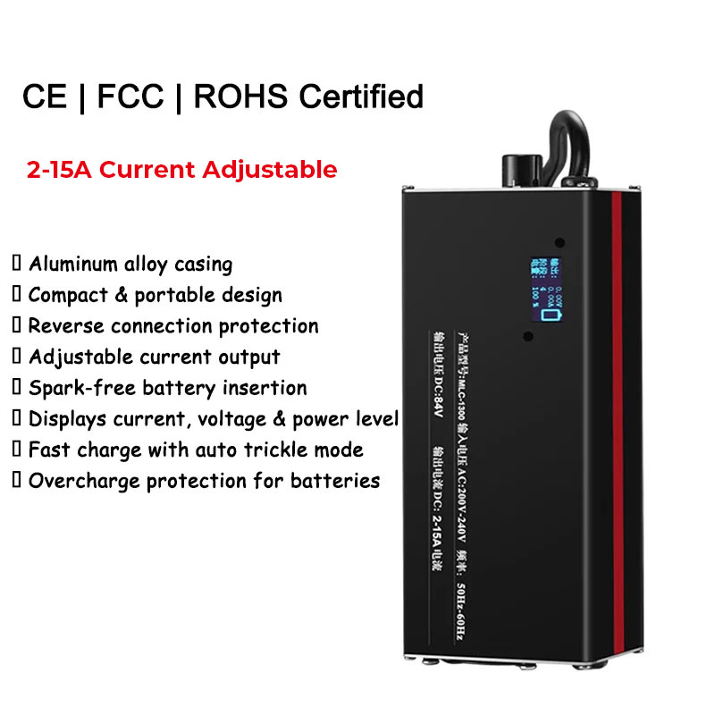 2-15A courant ajuster Charge r - 72V 15A Fast Charger avis et prix