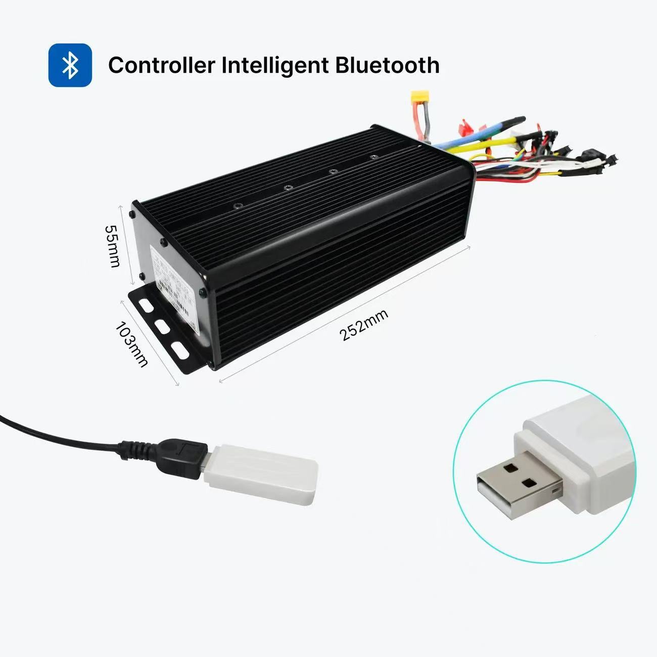 Contrôleur à Onde Sinusoïdale  - 72V 100A Sabvoton Controller avis et prix